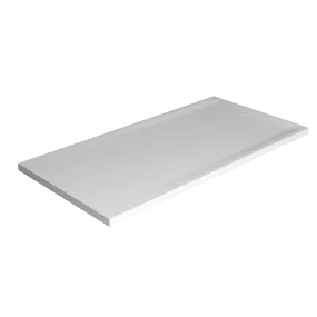 Balmani Bayou receveur de douche 180 x 90 cm solid surface blanc mat