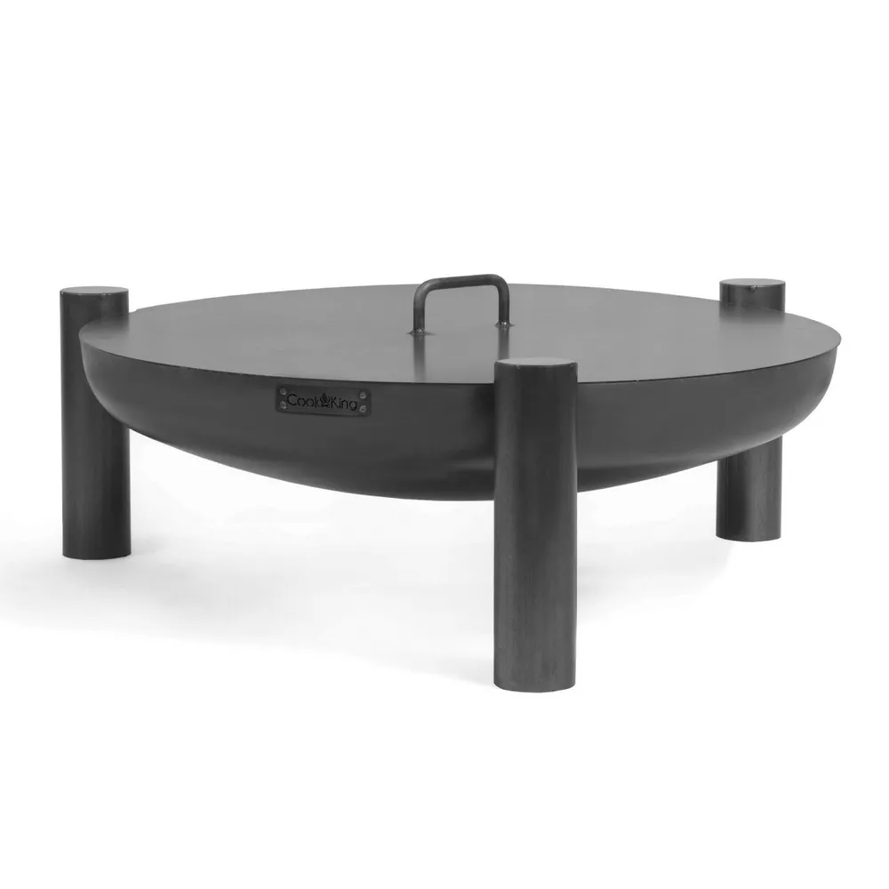 Braséro de jardin en acier palma de 60 à 100cm de diamètre avec finition de haut