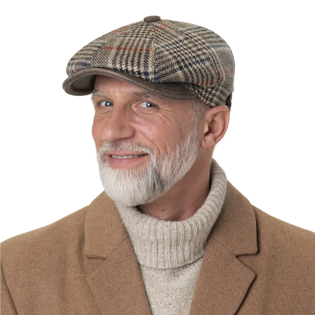 Casquette Gavroche Pickford Houndstooth by bugatti --> Chapeaux, casquettes & bonnets en ligne ▷ Chapeaushop