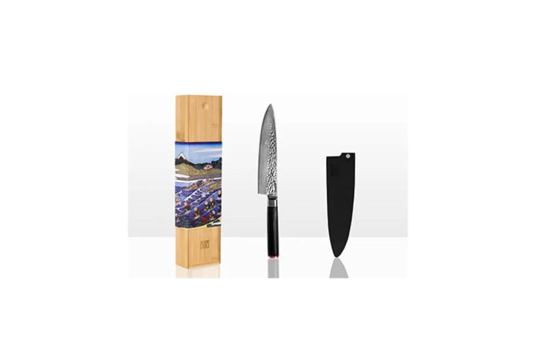 Couteau de cuisine Kotai - Couteau de chef damas 20 cm pakka