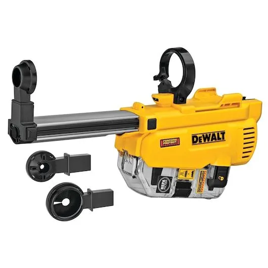 DeWALT DWH205DH Extracteur de poussière pour marteau perforateur SDS Plus à poignée en D DCH263 de 1