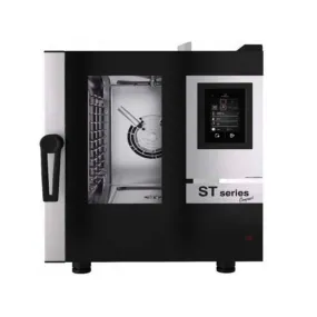Four mixte à injection de vapeur série ST COMPACT 6 x GN 1/1 L 530 x P 795 mm, panneau de commande tactile