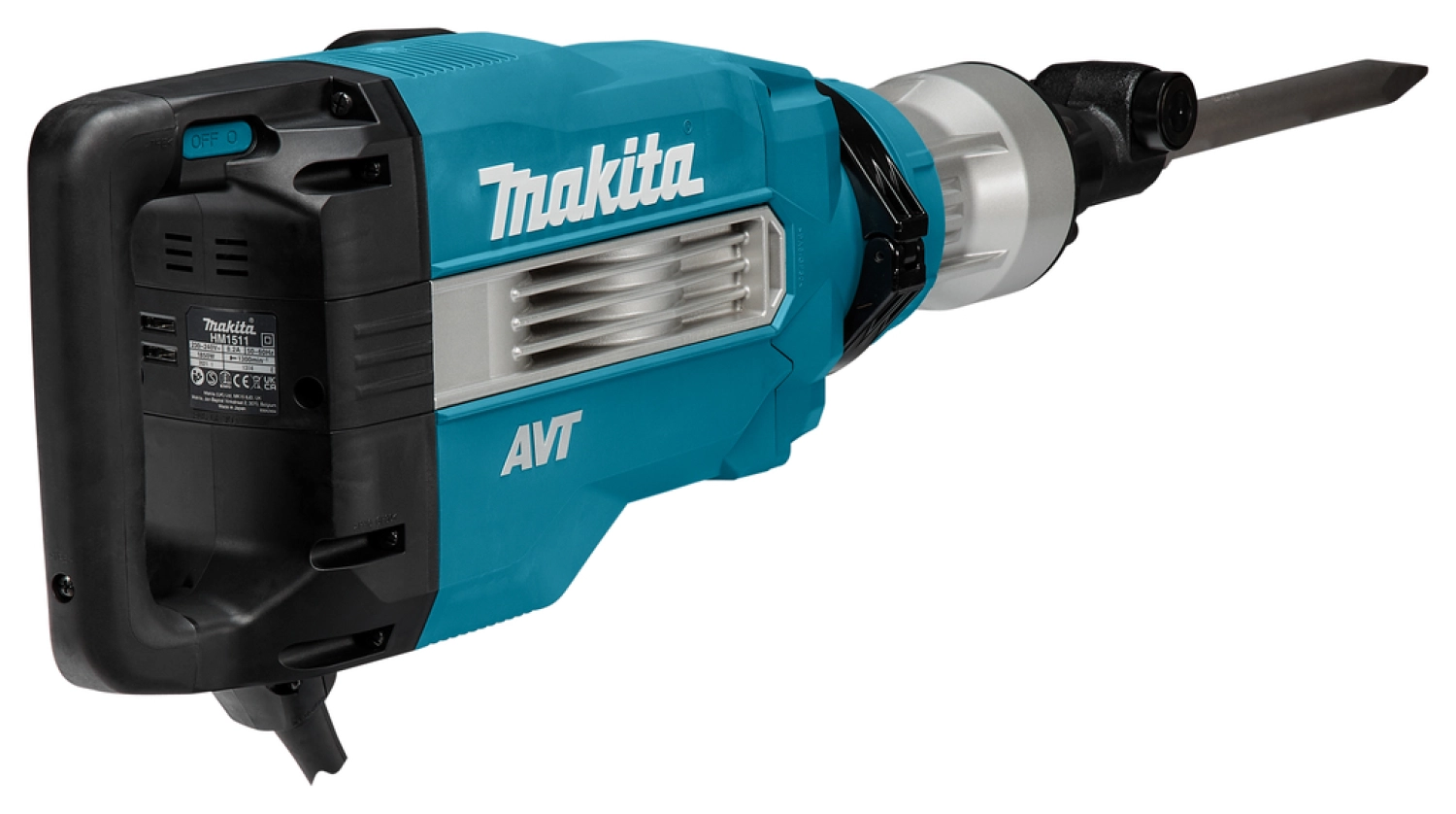 Makita HM1511 Marteau perforateur SW30 1850 W - Coffret - 48,9 J