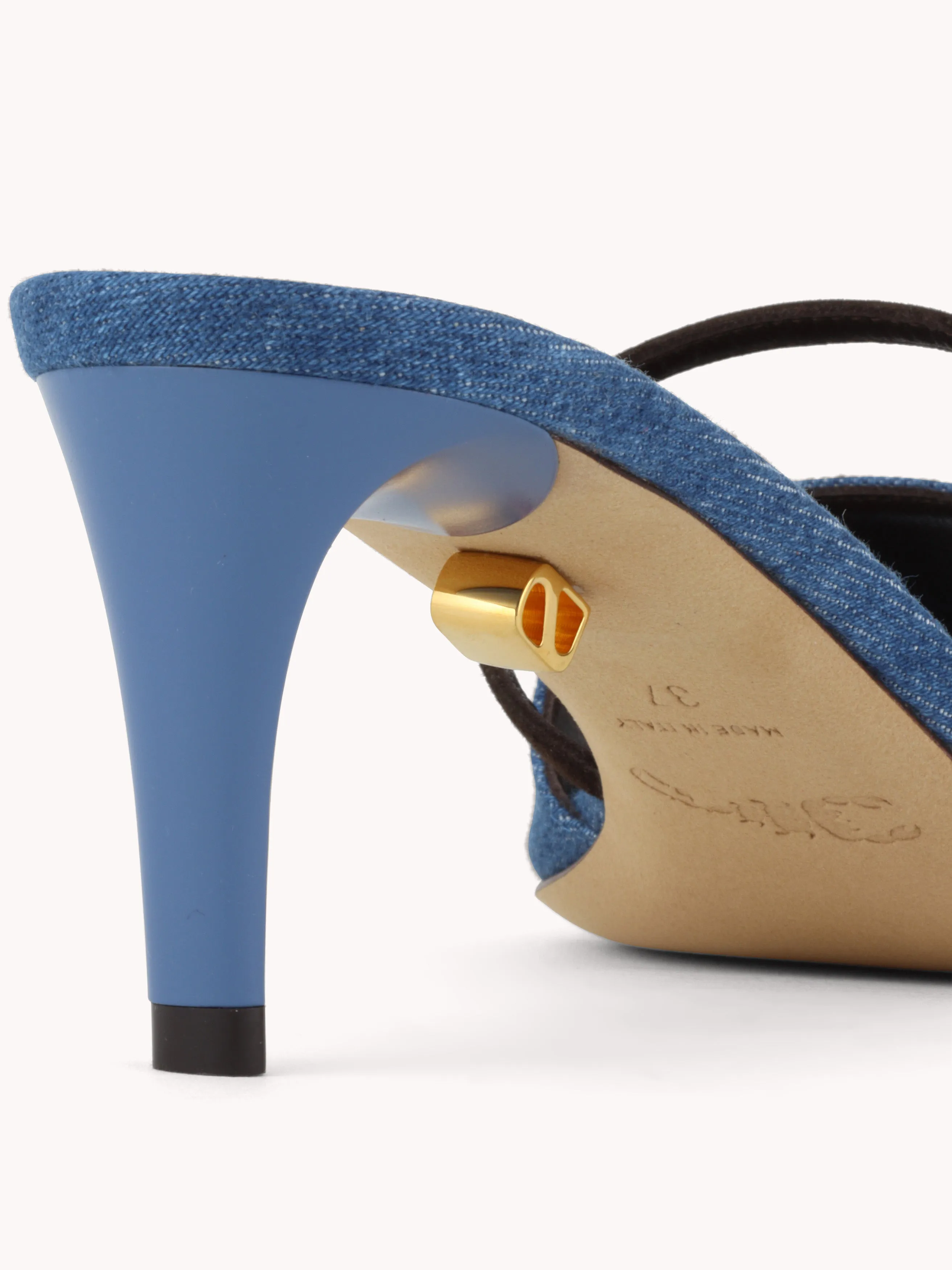 Mule Ines + en Denim