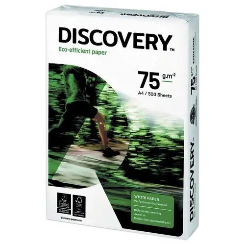 Palette de 240 Ramettes de 500 feuilles de papierblancDISCOVERY A4 75g