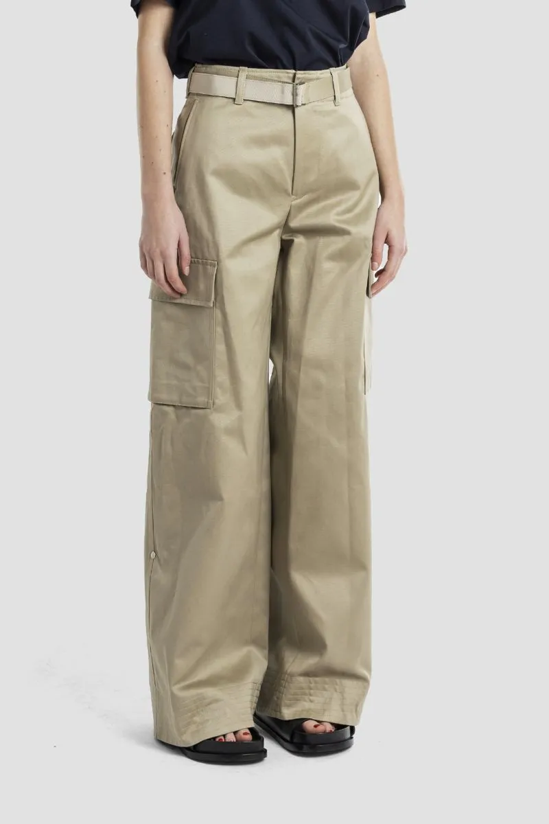 Pantalon cargo baggy en coton