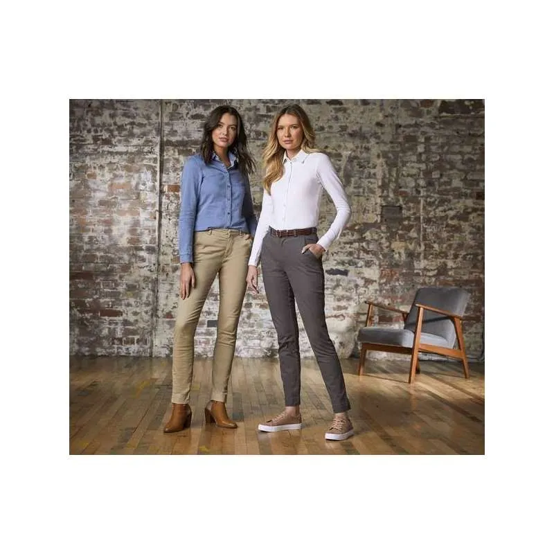 Pantalon chino femme lily