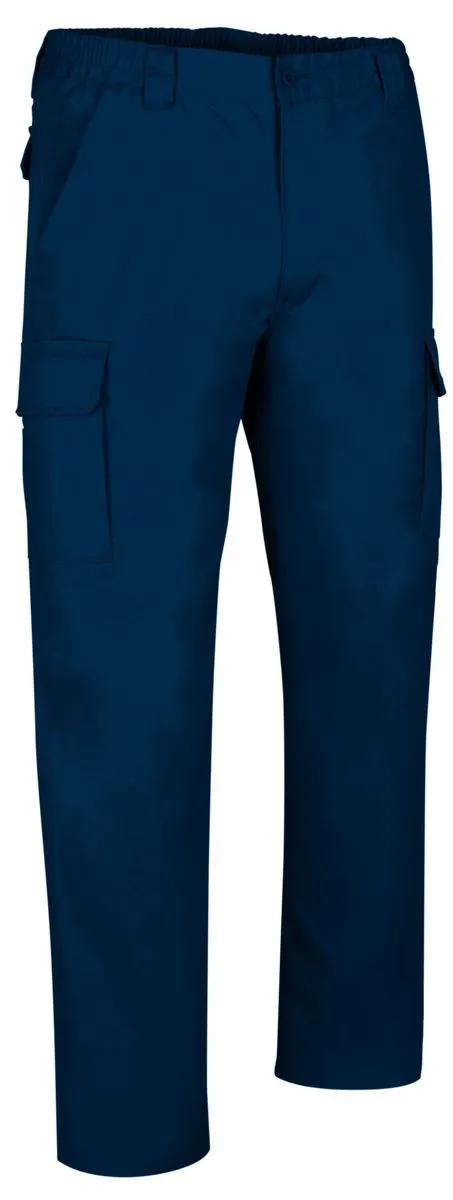 Pantalon de travail multipoches - Homme - ROBLE - bleu marine 