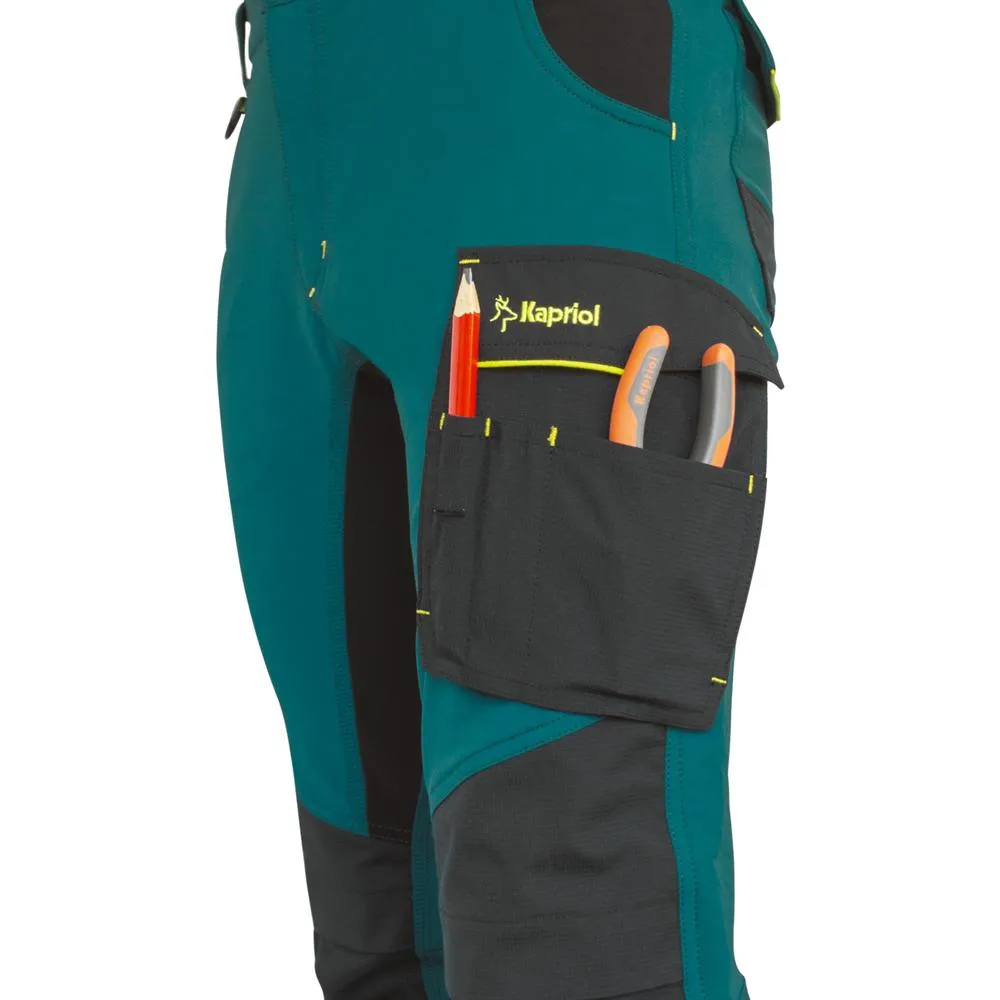 Pantalon DYNAMIC CHARPENTIER pétrole/noir T.XXL 