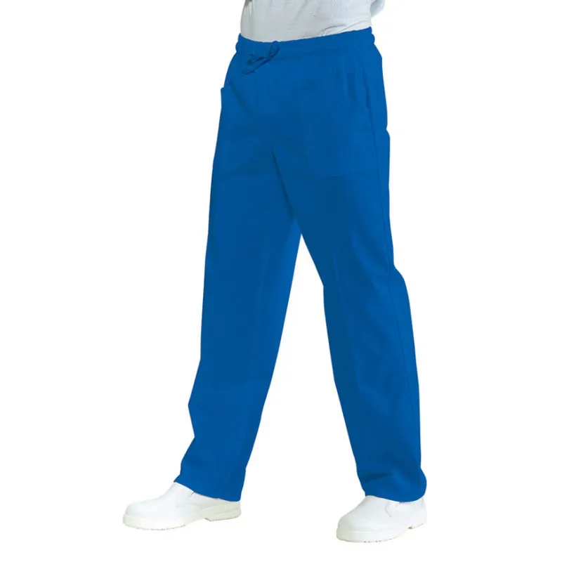 PANTALON MÉDICAL INFIRMIER EN POLYCOTON COULEUR