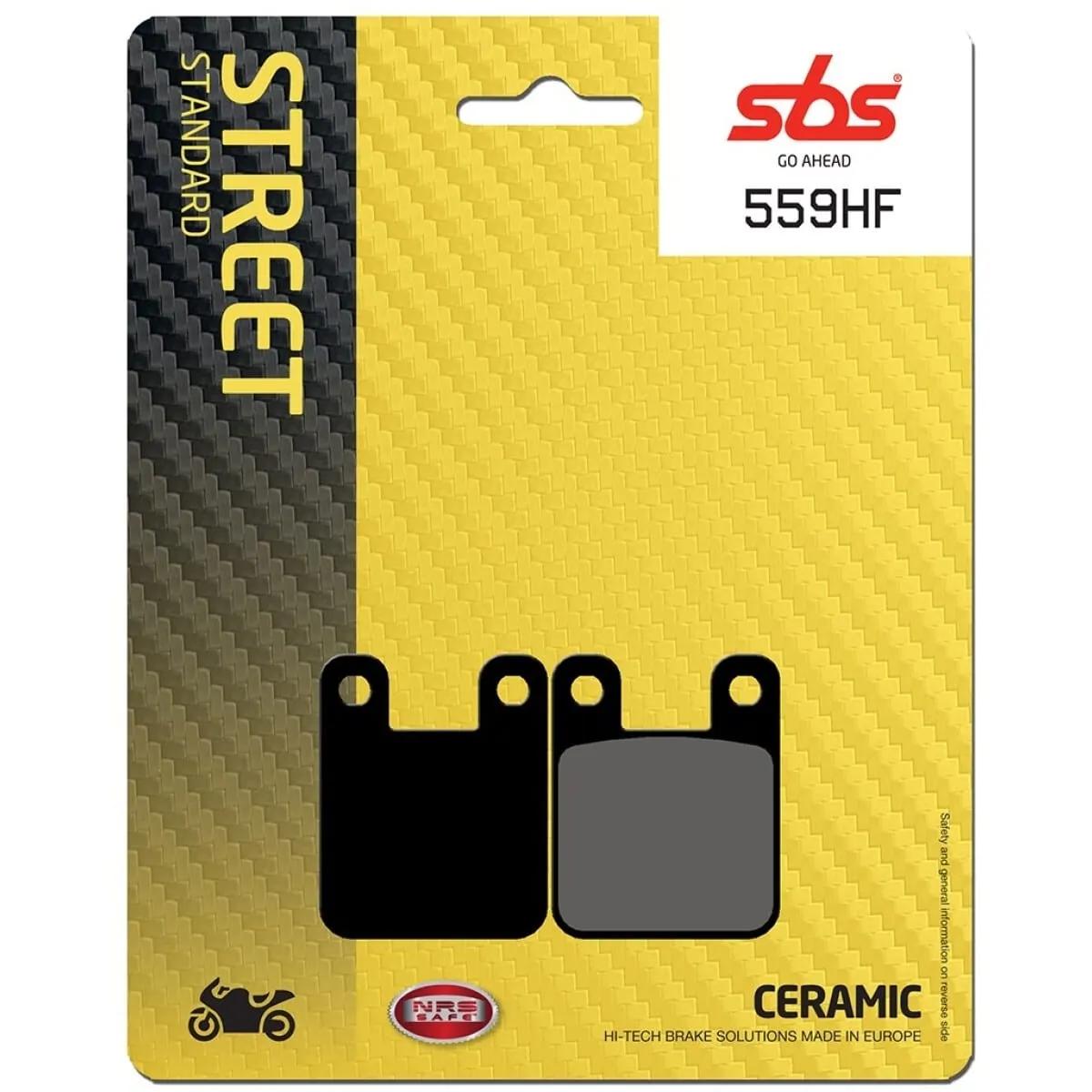 Plaquettes De Frein SBS 559HF - Plaquettes de frein