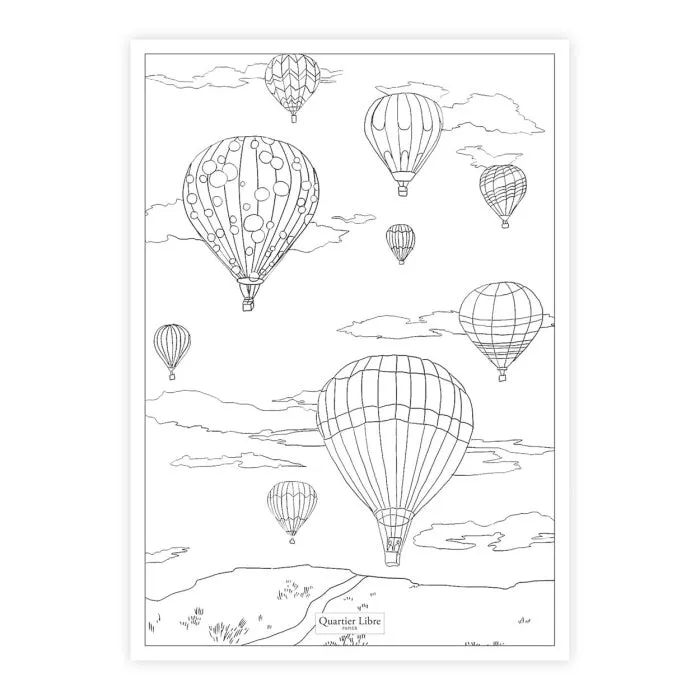 Pochette de Coloriages
