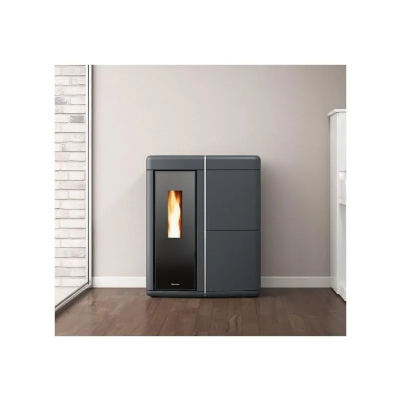 Poêle à granulés hydro étanche débrayable  - EXTRAFLAME Evelyne Idro 2.0 18 kW