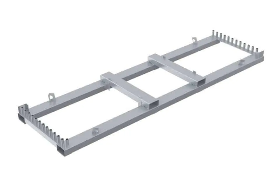 Rack de Rangement Clôtures de Chantier ou Barrières de Chantier