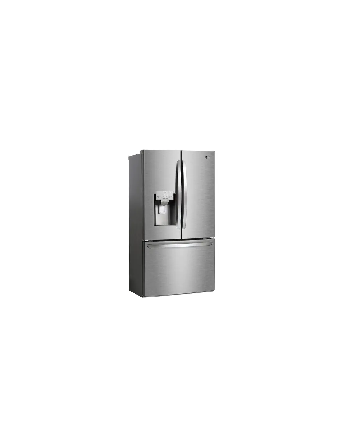 REFRIGERATEUR MULTIPORTES LG 616L(398/218) NO FROST F INOX BROSSE