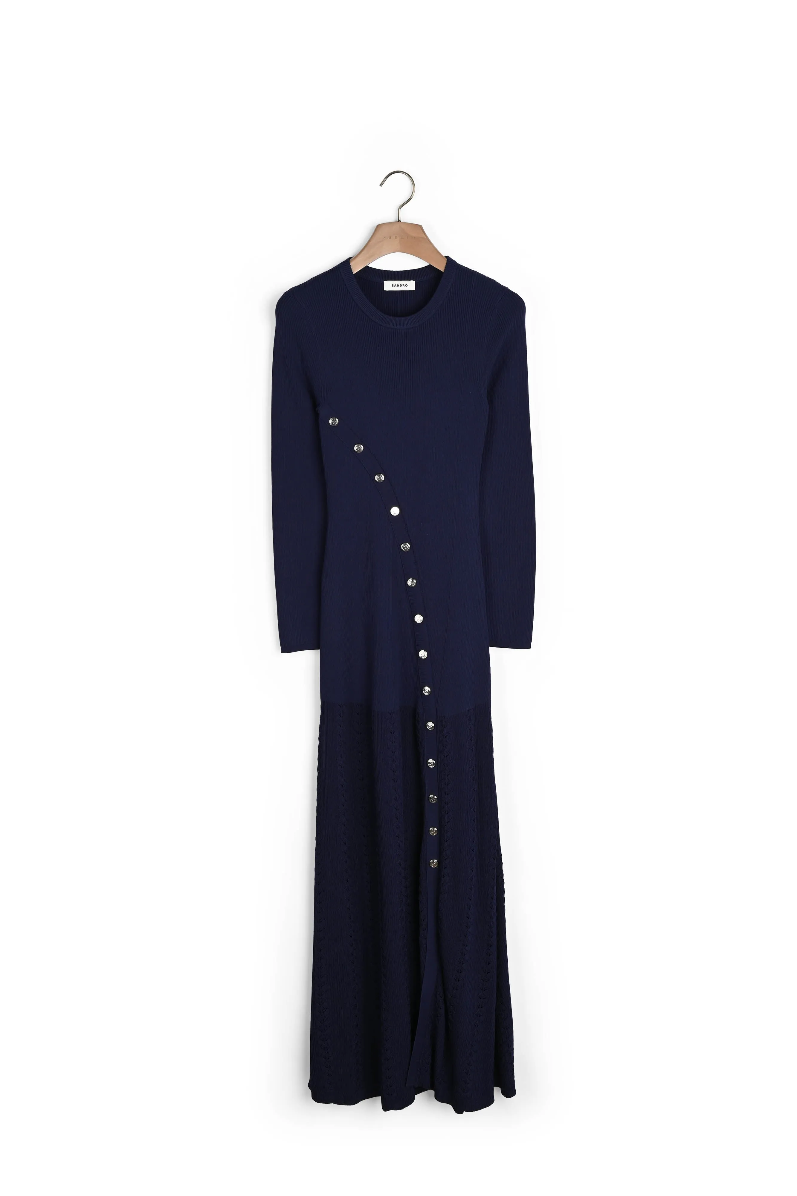 Robe midi en maille