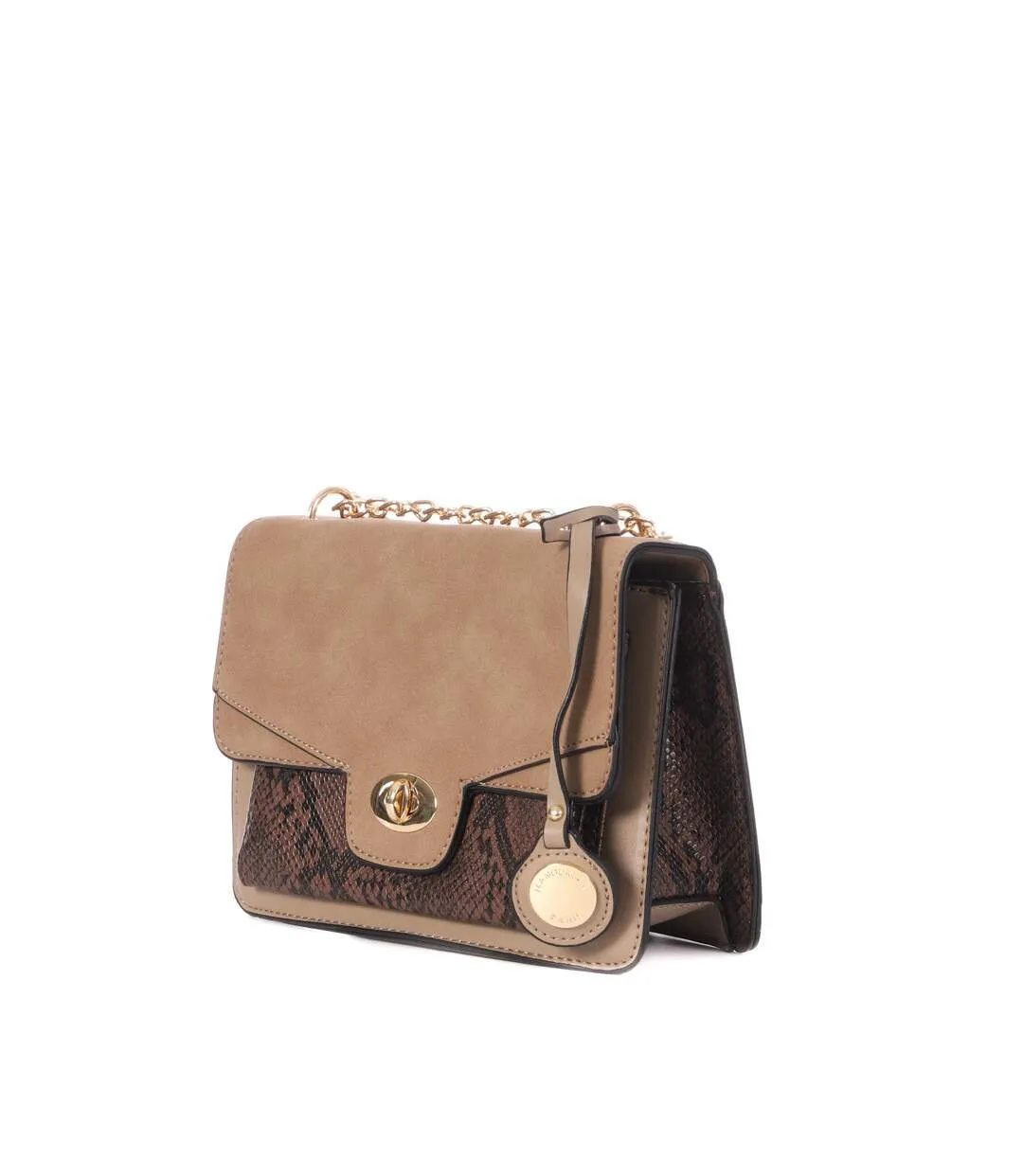 Sac à Bandoulière Beige Femme Manoukian Ines