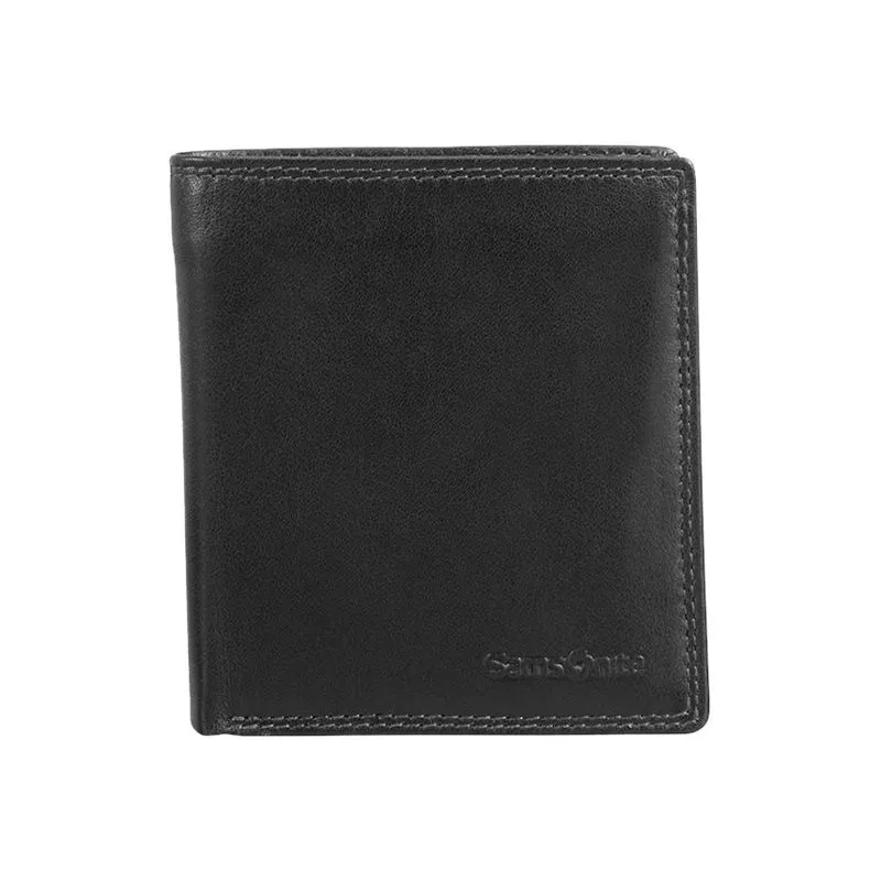 Samsonite Attack SLG M - Portefeuille cuir noir