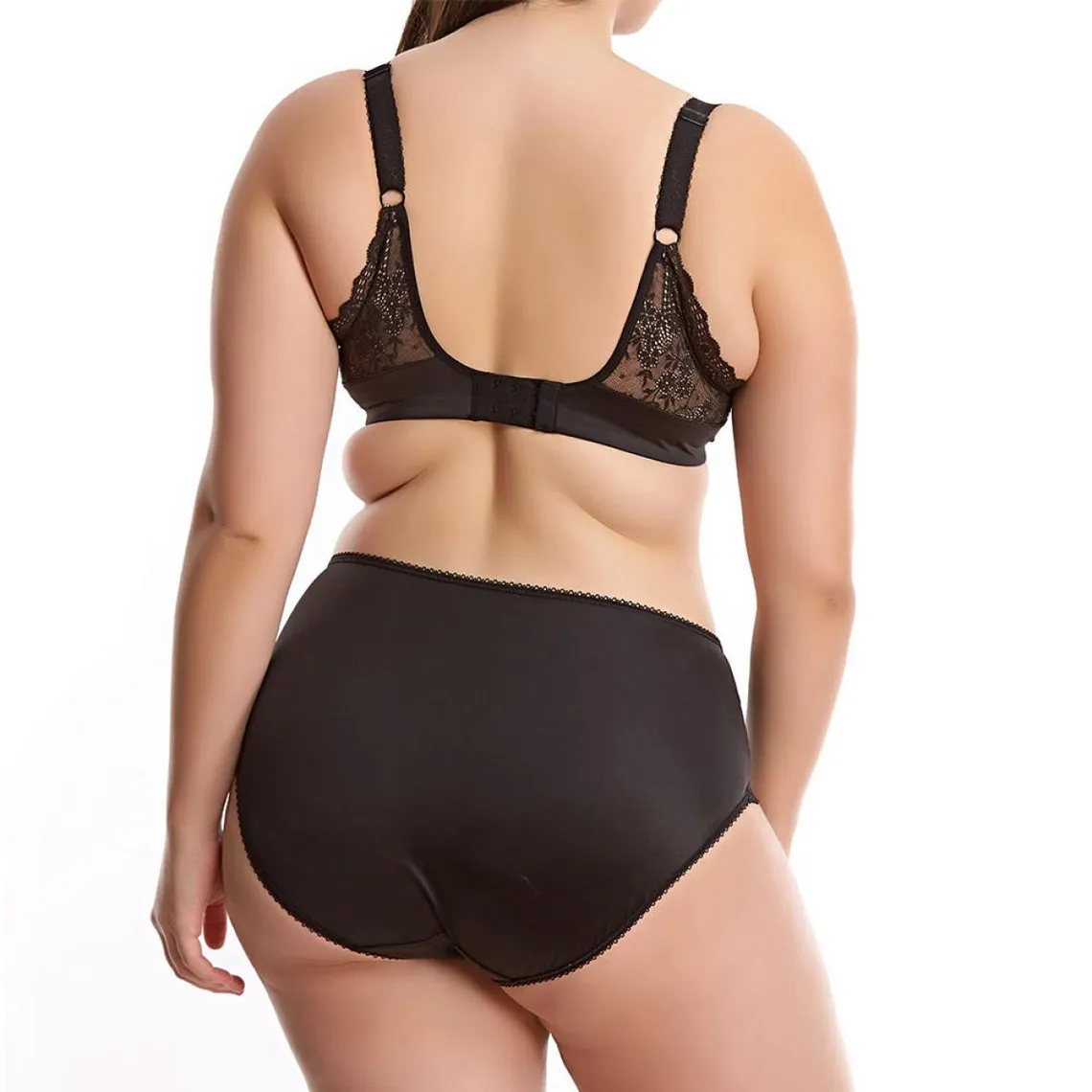 Slip Elomi TIA black-Elomi noir en nylon | 3 Suisses