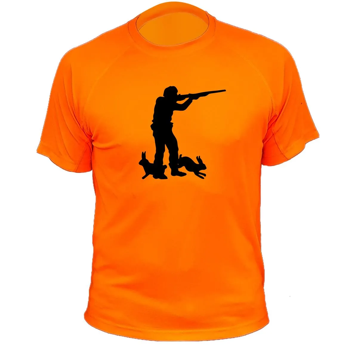 Tee shirt de chasse – Chasseur et lièvres