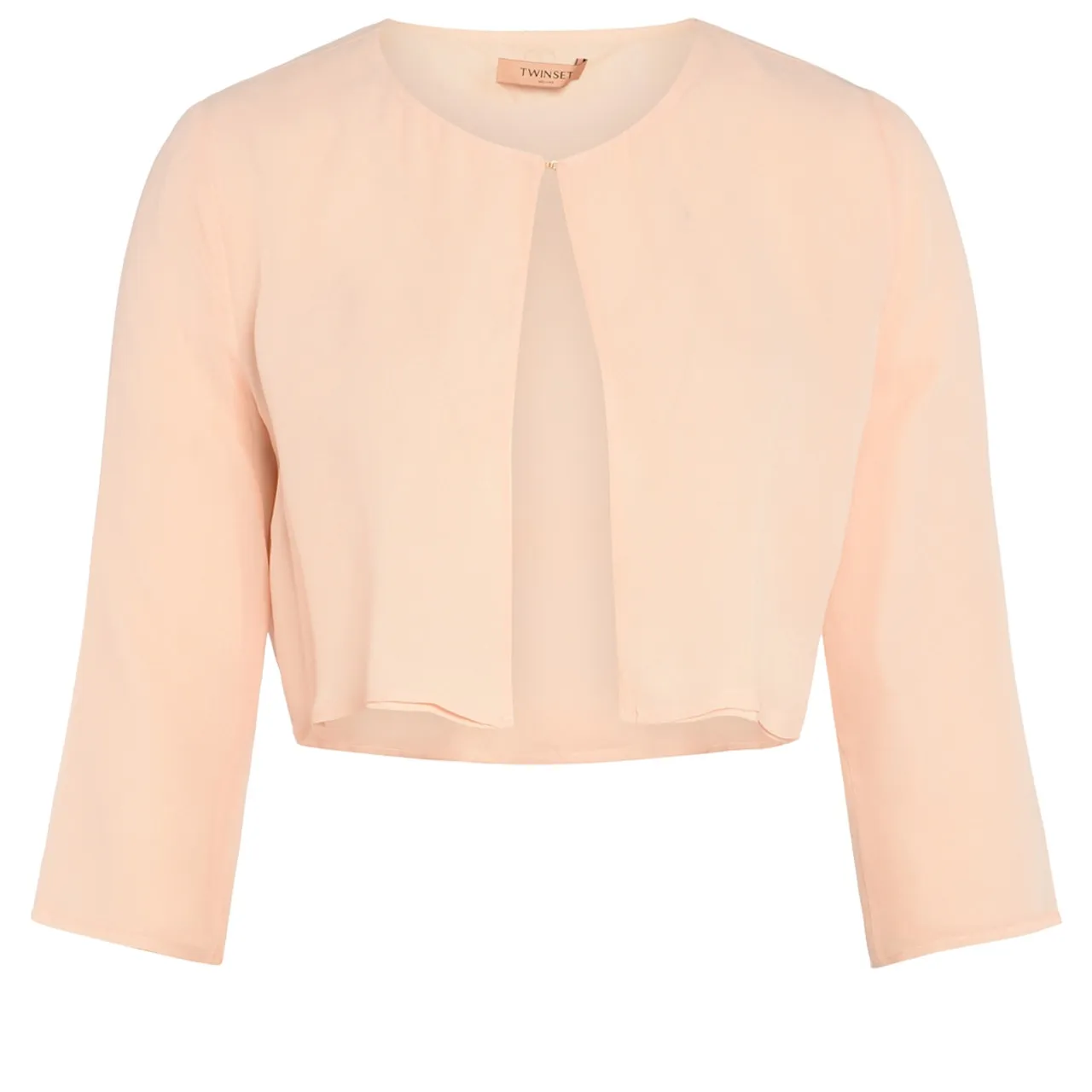 Twinset Veste courte rose poudré 