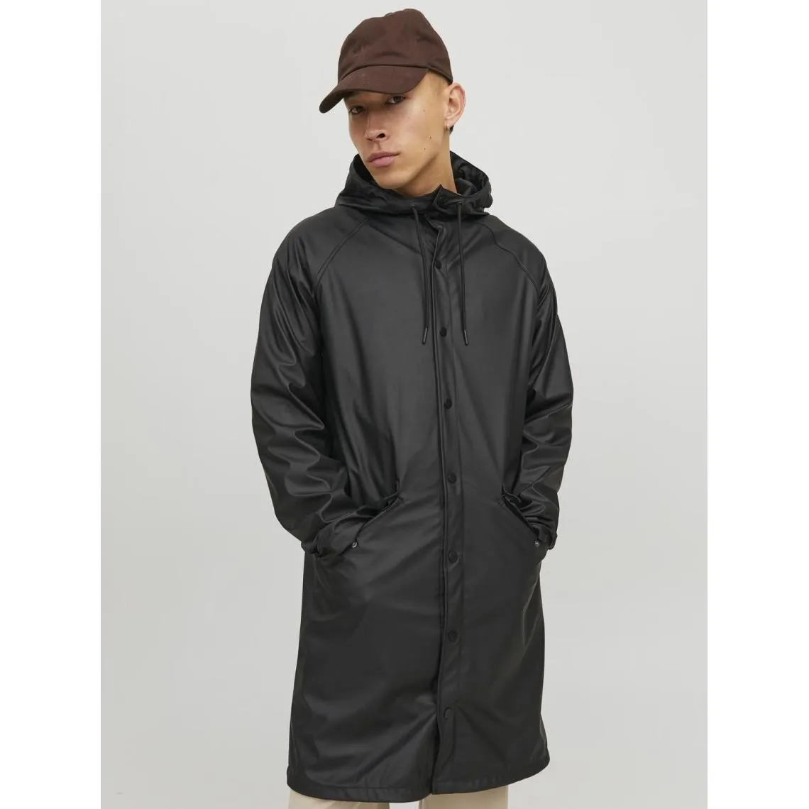 Veste de pluie homme noir Reid Jack & Jones - Veste Homme sur MenCorner