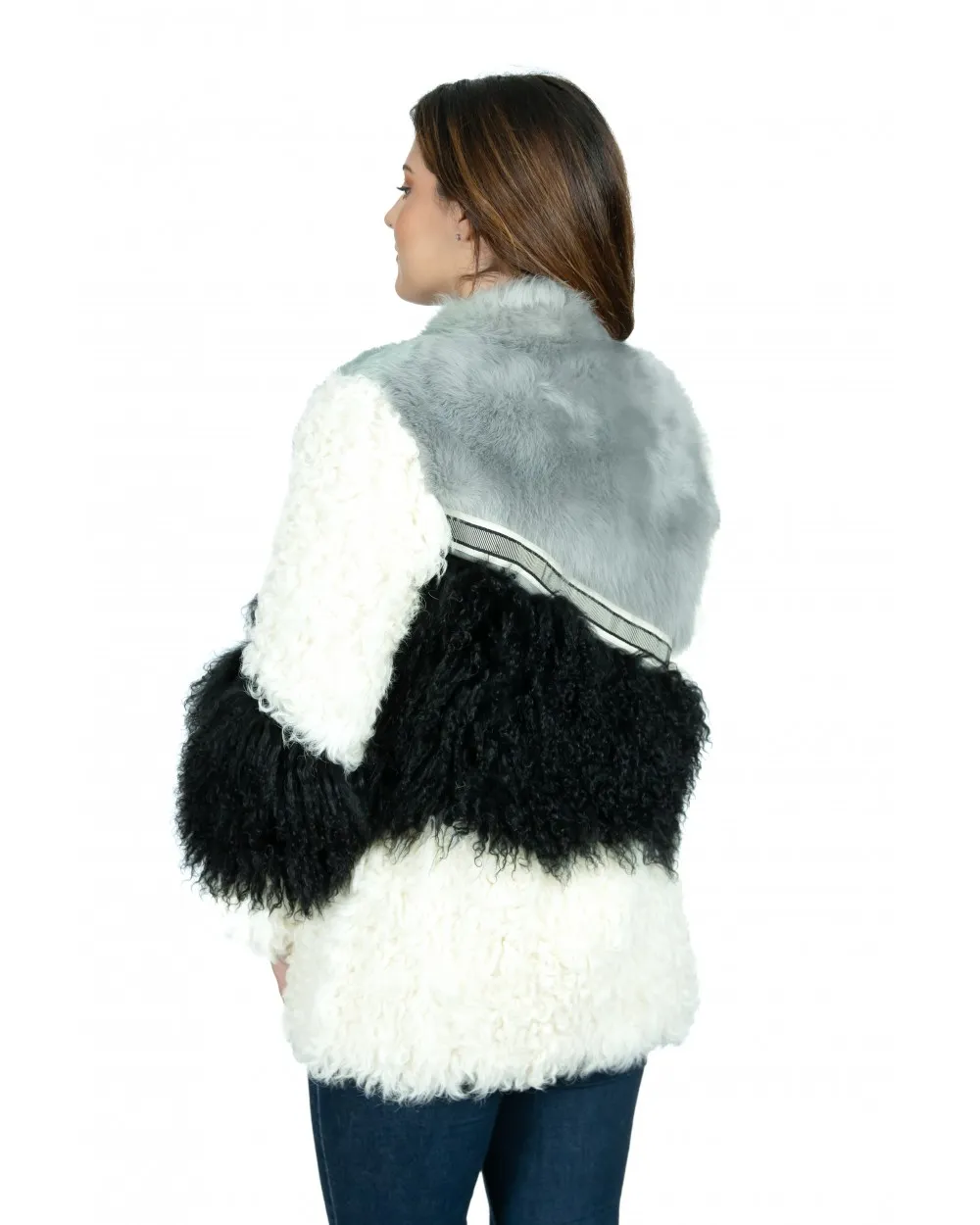VESTE PEAU LAINEE MOUTON
